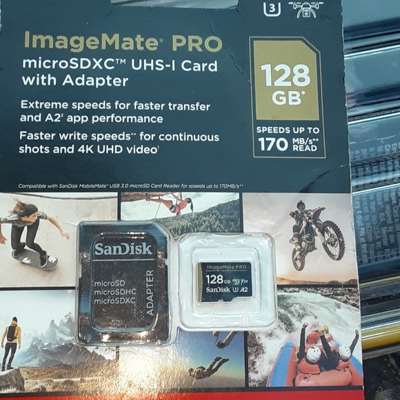 Scan disk 128 GB speeds up to 170 - Picture 2 of 3